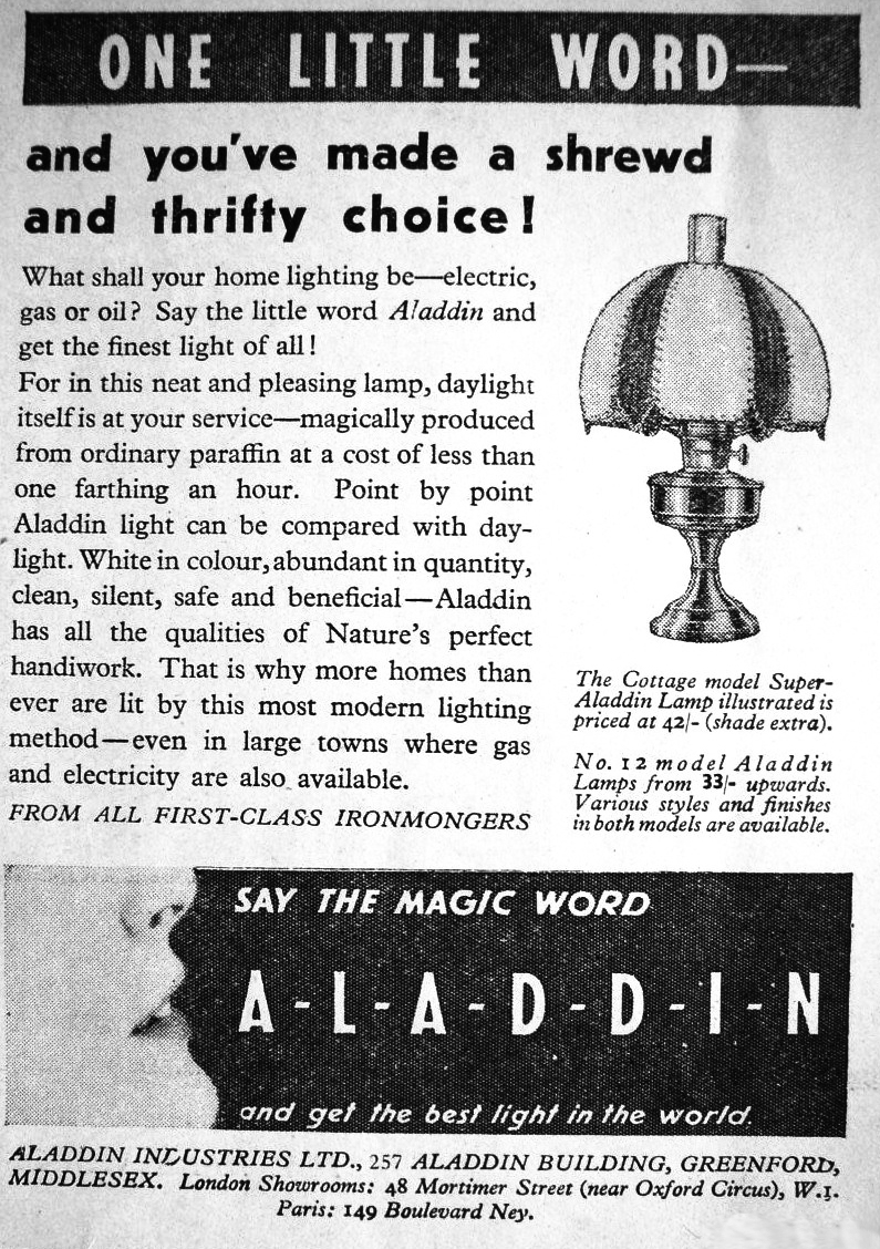 Super Aladdin advertisement